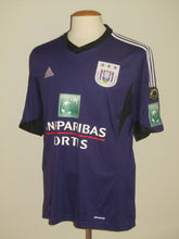 Load image into Gallery viewer, RSC Anderlecht 2013-14 Home shirt MATCH ISSUE/WORN #39 Anthony Vandenborre