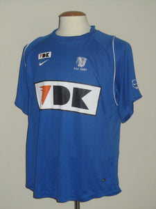 KAA Gent 2005-06 Home shirt MATCH ISSUE/WORN #13 Ernest Nfor