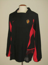 Load image into Gallery viewer, Rode Duivels 2002-04 Away shirt PLAYER ISSUE L/S XL