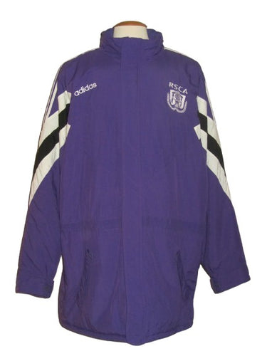 RSC Anderlecht 1992-93 Staff bench coat F204