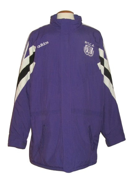 RSC Anderlecht 1992-93 Staff bench coat F204