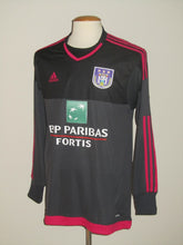 Load image into Gallery viewer, RSC Anderlecht 2015-16 Keeper shirt PLAYER ISSUE #33 Davy Roef *signed*