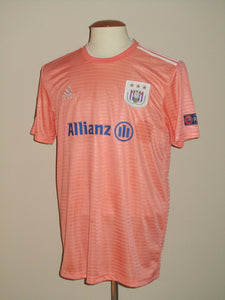 RSC Anderlecht 2018-19 Away shirt Europa League #8 Pieter Gerkens *signed*