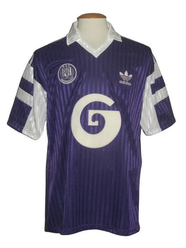 RSC Anderlecht 1989-92 Home shirt L