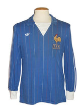 Load image into Gallery viewer, France 1980-82 Home shirt MATCH ISSUE/WORN #14 *YOUTH*