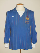 Load image into Gallery viewer, France 1980-82 Home shirt MATCH ISSUE/WORN #14 *YOUTH*