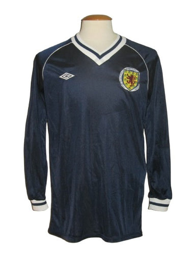 Scotland 1982-83 Home shirt MATCH ISSUE/WORN #18