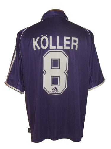 RSC Anderlecht 1999-00 Away shirt XL #8 Jan Koller