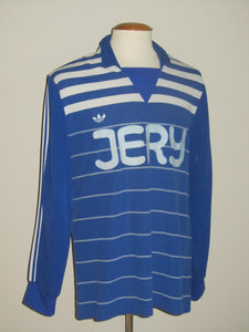 RAAL La Louvière 1984-85 Away shirt MATCH ISSUE/WORN #10