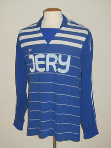 RAAL La Louvière 1984-85 Away shirt MATCH ISSUE/WORN #10