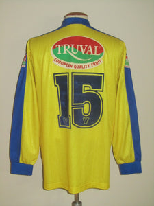 Sint-Truiden VV 1998-99 Home shirt MATCH ISSUE/WORN #15 Robrecht Deckers
