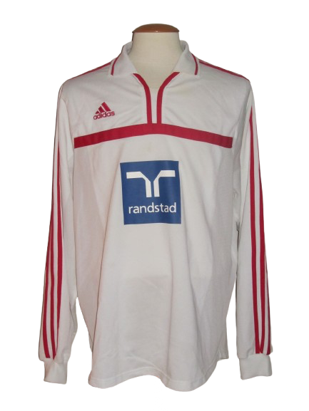 Standard Luik 2001-02 Alternate shirt UEFA Cup MATCH ISSUE #10 Almani Moreira vs Girondins de Bordeaux