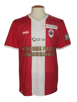 Royal Antwerp FC 2017-18 Home shirt MATCH ISSUE/WORN #22 Luka Stojanovic