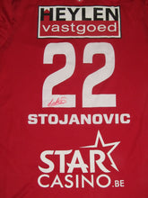 Load image into Gallery viewer, Royal Antwerp FC 2017-18 Home shirt MATCH ISSUE/WORN #22 Luka Stojanovic