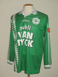 KFC Lommel SK 1996-97 Home shirt MATCH ISSUE/WORN #6 Harm Van Veldhoven