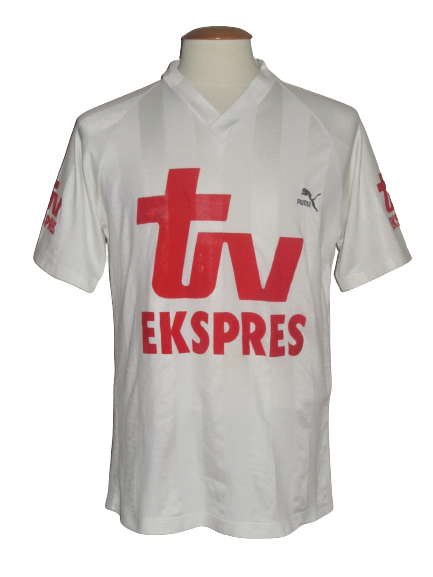 Royal Antwerp FC 1987-88 Home shirt MATCH ISSUE/WORN #14