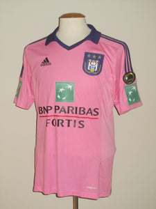 RSC Anderlecht 2014-15 Away shirt MATCH ISSUE/WORN #20 Ibrahima Conté vs Patro Eisden Maasmechelen