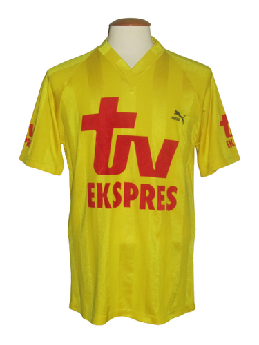 Royal Antwerp FC 1987-88 Away shirt MATCH ISSUE/WORN #4 Pascal Plovie