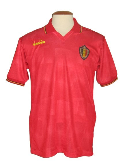 Rode Duivels 1992-93 Home shirt L