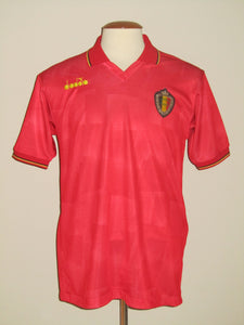 Rode Duivels 1992-93 Home shirt L