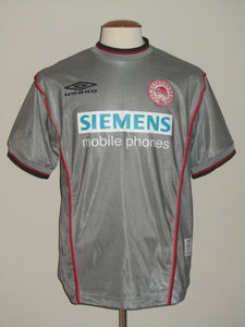 Olympiakos F.C. 2000-01 Away shirt L #20 Pär Zetterberg *mint*
