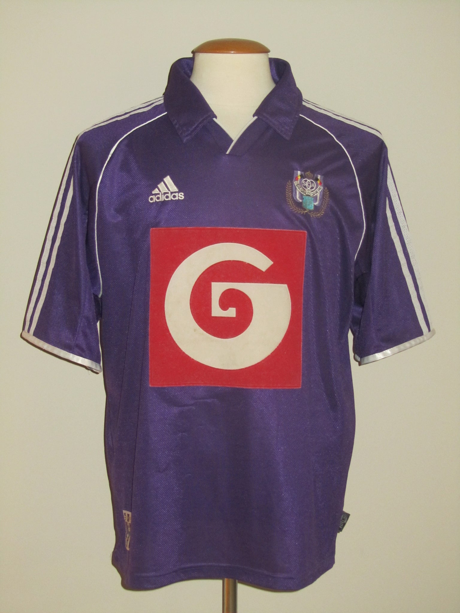 Maillot Vintage Authentique 1989/92 Anderlecht Extérieur (XS) – Iconic Football Shop Maillot Vintage Authentique 1989/92 Anderlecht Extérieur (XS) – Iconic Football Shop