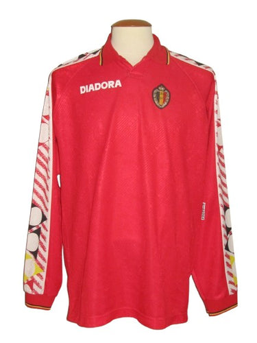Rode Duivels 1994-95 Home shirt MATCH ISSUE/WORN #13