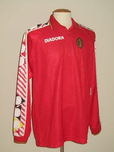 Rode Duivels 1994-95 Home shirt MATCH ISSUE/WORN #13