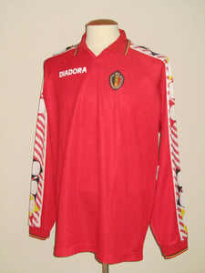 Rode Duivels 1994-95 Home shirt MATCH ISSUE/WORN #13