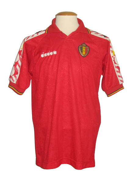 Rode Duivels 1994-95 Home shirt L