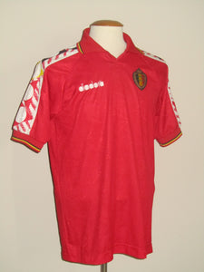 Rode Duivels 1994-95 Home shirt L