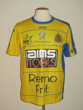 Load image into Gallery viewer, Waasland Beveren 2014-15 Home shirt MATCH ISSUE/WORN #16 Renaud Emond *signed*