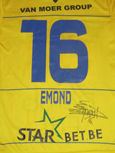 Load image into Gallery viewer, Waasland Beveren 2014-15 Home shirt MATCH ISSUE/WORN #16 Renaud Emond *signed*