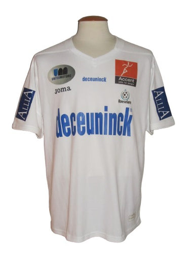 KSV Roeselare 2008-09 Home shirt MATCH ISSUE/WORN #17