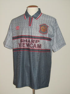 Manchester United FC 1995-96 Away shirt L *mint*