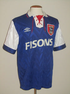 Ipswich Town FC 1992-94 Home shirt L