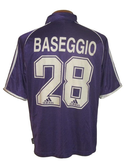RSC Anderlecht 1999-00 Away shirt M #28 Walter Baseggio