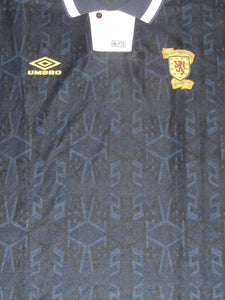 Scotland 1991-94 Home shirt XL