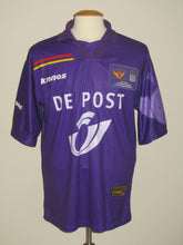Load image into Gallery viewer, Germinal Beerschot 2001-02 Home shirt MATCH ISSUE #9 Marc Degryse vs Charleroi *last game &amp; signed**