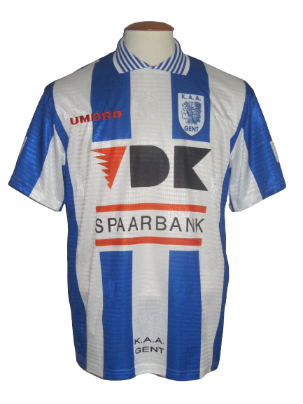 KAA Gent 1997-98 Home shirt L
