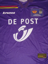 Load image into Gallery viewer, Germinal Beerschot 2001-02 Home shirt MATCH ISSUE #9 Marc Degryse vs Charleroi *last game &amp; signed**