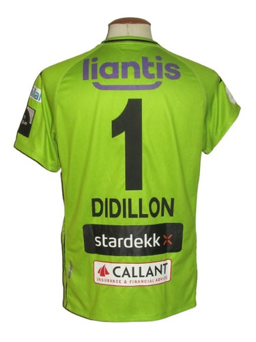 Cercle Brugge 2020-21 Home shirt MATCH ISSUE/WORN #1 Thomas Didillon