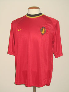 Rode Duivels 2000-02 Home shirt M