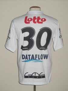 Oud-Heverlee Leuven 2011-12 Home shirt MATCH ISSUE/WORN # 30 Simon Bracke