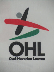 Oud-Heverlee Leuven 2011-12 Home shirt MATCH ISSUE/WORN # 30 Simon Bracke