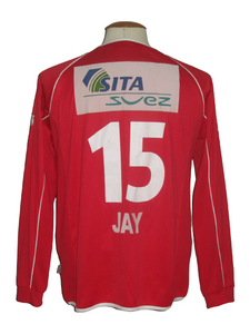 RAEC Mons 2006-07 Home shirt MATCH ISSUE/WORN #15 Frédéric Jay