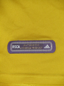 RSC Anderlecht 2000-01 Away shirt L #10 Walter Bassegio *signed*