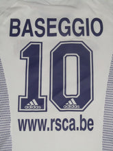Load image into Gallery viewer, RSC Anderlecht 2002-03 Home shirt L #10 Walter Baseggio