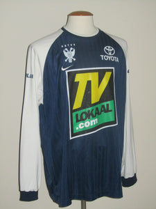Sint-Truiden VV 2001-02 Away shirt MATCH ISSUE/WORN #21 Wouter Vandevenne