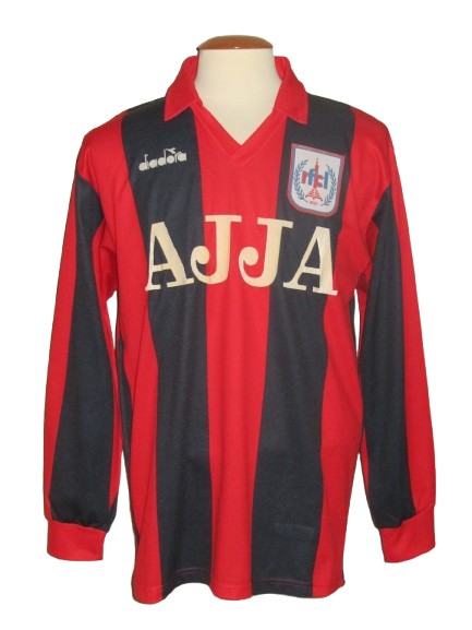 RFC Liège 1990-91 Home shirt L/S M/L